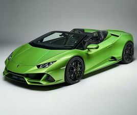USED 2022 LAMBORGHINI HURACAN EVO SPYDER RWD