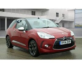 2014 CITROEN DS3 CABRIO 1.6 DSPORT PLUS (155PS)