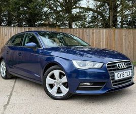 2016 AUDI A3 1.4 TFSI (125PS) NAV SPORTBACK 5D 1390CC
