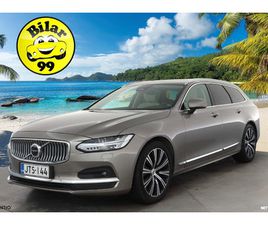VOLVO V90 T8 B4 D-MHEV BUSINESS INSCRIPTION AUT * WEBASTO / ACC / FULL-LED / P.KAMERA / SPORTNAHAT MUISTILLA / NAVI / KEYLESS *