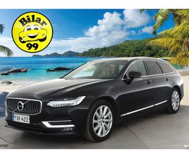VOLVO V90 D4 D4 INSCRIPTION AUT * PILOT ASSIST / LED / WEBASTO / MUISTIPENKKI / SPORTTINAHAT / P.TUTKA *