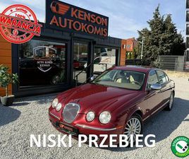 JAGUAR S-TYPE ZADBANY NISKI ORYGINALNY PRZEBIEG 46 TYŚ. KM, SKÓRZANA TAPICERKA BYDGOSZCZ