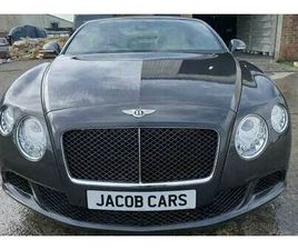 BENTLEY, CONTINENTAL GTC, CONVERTIBLE, 2014, SEMI-AUTO, 5998 (CC), 2 DOORS