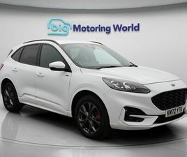 FORD KUGA FORD KUGA 2.5 ECOBOOST DURATEC 14.4KWH ST-LINE SUV 5DR PETROL PLUG-IN HYBRID CVT EURO 6 (START/STOP) (225 PS)