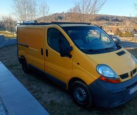 TRAFIC II 2004 1.9 3OSOBY FURGON BUS PAKA DOSTAWCZY SOSNÓWKA • OLX.PL