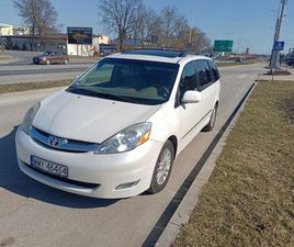 TOYOTA SIENNA, 2007R, PRZEBIEG 270 000KM, SERWISOWANA W ASO, DRUGI WŁ. WYSZKÓW • OLX.PL
