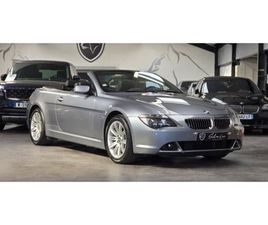 BMW SÉRIE 6 645CI CABRIOLET- BVA E64 / HISTORIQUE COMPLET / TRES BEL ETAT