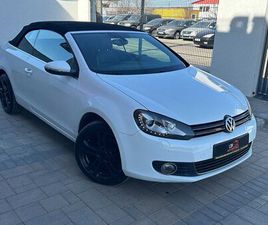 VW GOLF 6 CABRIO 1,6 TDI 2012 FULL ACCEPT VARIANTE ! FALTICENI