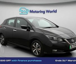 NISSAN LEAF NISSAN LEAF 40KWH ACENTA HATCHBACK 5DR ELECTRIC AUTO (150 PS)