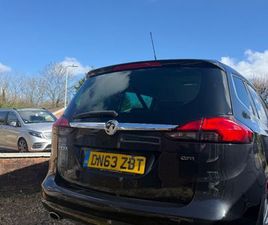 VAUXHALL, ZAFIRA, MPV, 2013,