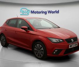 SEAT IBIZA SEAT IBIZA 1.0 TSI SE EDITION HATCHBACK 5DR PETROL MANUAL EURO 6 (S/S) (95 PS) APPLE CARPLAY,LANE ASSIST HATCHBACK 2023, 12499 MILES, £12900 - 33244954 - EXCHAN