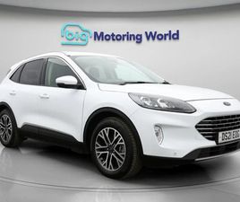 FORD KUGA FORD KUGA 2.5 ECOBOOST DURATEC 14.4KWH TITANIUM SUV 5DR PETROL PLUG-IN HYBRID CVT EURO 6 (S/S) (225 PS) SUV 2021, 40645 MILES, £15100 - 33245189 - EXCHANGEANDMA