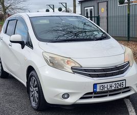 2013 NISSAN NOTE 2013 NISSAN NOTE AUTOMATIC NCT&TAXED €5,990