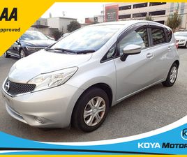 2015 NISSAN NOTE 1.2 X PETROL CVT AUTOMATIC // BRILLIANT SILVER METALLIC // LANE ASSIST // PRIVACY PACK // TWO TONE INTERIOR // REVERSING CAMERA // AA DEALER AP