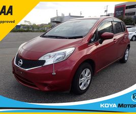 2015 NISSAN NOTE 1.2 X PETROL CVT AUTOMATIC // FORCE RED METALLIC // LANE ASSIST // PRIVACY PACK // TWO TONE INTERIOR // REVERSING CAMERA // AA DEALER APPROVED 
