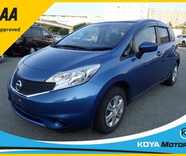 2015 NISSAN NOTE 1.2 XV PETROL CVT AUTOMATIC // LAPIS BLUE METALLIC // LANE ASSIST // PRIVACY PACK // TWO TONE INTERIOR // REVERSING CAMERA // AA DEALER APPROVE