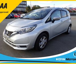 2018 NISSAN NOTE 1.2 X PETROL CVT AUTOMATIC // BRILLIANT SILVER METALLIC // LANE ASSIST // PRIVACY PACK // TWO TONE INTERIOR // REVERSING CAMERA // AA DEALER AP