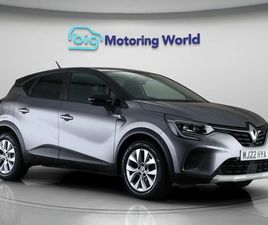 RENAULT CAPTUR RENAULT CAPTUR 1.0 TCE ICONIC EDITION SUV 5DR PETROL MANUAL EURO 6 (S/S) (90 PS) 17'' ALLOY WHEELS,APPLE CARPLAY SUV 2022, 20665 MILES, £11900 - 33247585 - EXCH