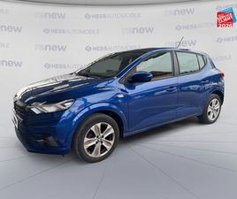 DACIA SANDERO DACIA SANDERO 1.0 TCE 90CH CONFORT D'OCCASION - HESS AUTOMOBILE