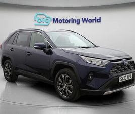 TOYOTA RAV4 TOYOTA RAV4 4 2.5 VVT-H GPF DESIGN SUV 5DR PETROL HYBRID CVT EURO 6 (S/S) (218 PS) ALL WHEEL DRIVE,APPLE CARPLAY SUV 2023, 16855 MILES, £28000 - 33247515 - EXCH