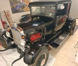 FORD MODEL A FORD MODEL A 5 WINDOW COUPE V8 FLATHEAD