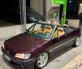 PEUGEOT 306 CABRIOLET PEUGEOT 306 2.0 CABRIO 121PS MIT HARDTOP