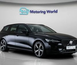 VOLVO V60 T6 VOLVO V60 2.0H T6 RECHARGE 18.8KWH PLUS DARK ESTATE 5DR PETROL PLUG-IN HYBRID AUTO AWD EURO 6 (S/S) (350 PS) ESTATE 2023, 51703 MILES, £23400 - 33247596 - EXCHA