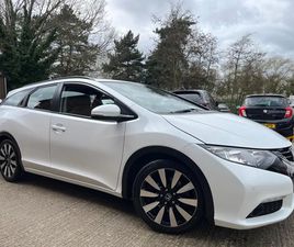 HONDA CIVIC 1.8 I-VTEC SE PLUS TOURER EURO 5 (S/S) 5DR ESTATE 2014, 62000 MILES, £7995 - 33246698 - EXCHANGEANDMART.CO.UK