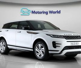 LAND ROVER RANGE ROVER EVOQUE 1.5 P300E 12.2KWH R-DYNAMIC S SUV 5DR PETROL PLUG-IN HYBRID AUTO 4WD EURO 6 (S/S) (309 PS) ADAPTIVE SUV 2021, 26475 MILES, £20900 