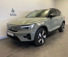 VOLVO XC40 RECHARGE VOLVO XC40 RECHARGE TWIN MOTOR ULTIMATE / PANORAMAGLASTAK / NAVIGATION / 2023 GRÖN