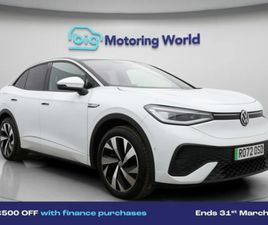 VOLKSWAGEN ID.5 PRO PERFORMANCE VOLKSWAGEN ID.5 PRO PERFORMANCE 77KWH STYLE SUV 5DR ELECTRIC AUTO (204 PS) £500 TOWARDS YOUR FINANCE DEPO SUV 2022, 37861 MILES, £18400 - 33245165 - EXCHANGEAND