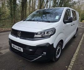 VAUXHALL VIVARO 2024 VAUXHALL VIVARO 2.0TD XL PRIME DOUBLE CAB