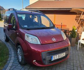 FIAT FIORINO QUBO 1.4 BENZYNA 90 KM KLIMATYZACJA TYCHY • OLX.PL