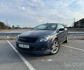 OPEL ASTRA, CENA 2 100 €. OPEL ASTRA TWINTOP 1.9TDI 110KW, KABRIOLETS PAKLĀJI VIEGLMETĀLA - SLUDINĀJUMI
