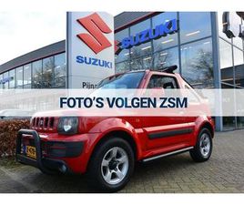 SUZUKI JIMNY 1.3 CABRIO 4X4 AIRCO/HARDTOP/LEDER/SIDE-BARS/PUSH-BAR