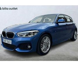 BMW 118 I 5-DÖRRARS M SPORT BACKSENSOR LÄDER FARTHÅLLARE
