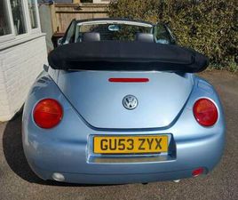 VOLKSWAGEN, BEETLE, CONVERTIBLE, 2003, MANUAL, 1984 (CC), 2 DOORS
