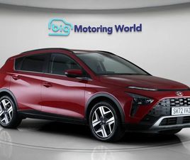 HYUNDAI BAYON 1.0 T-GDI MHEV PREMIUM SUV 5DR PETROL HYBRID DCT EURO 6 (S/S) (120 PS) 17'' ALLOY WHEELS,APPLE SUV 2023, 17914 MILES, £13700 - 33247579 - EXCHANGE