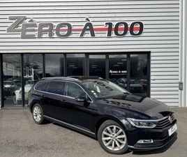 VOLKSWAGEN PASSAT SW VOLKSWAGEN PASSAT 2L 150CH TDI, CARAT ( FEUX LED, TOIT OUVRANT, RÉGULATEUR ADAPTATIF)