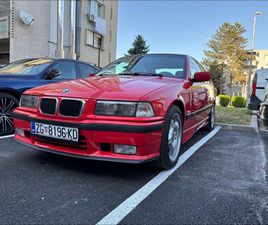 BMW E36 316I HELLROT – M PAKET, ŠIBER, CRNI KROV