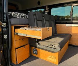VW CRAFTER 5 SITZ- UND SCHLAFPLÄTZE ALLRAD 177 PS GROßER VW BUS