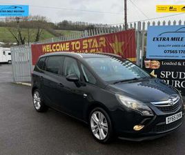 2015 VAUXHALL ZAFIRA 1.4T SRI 5DR MPV PETROL MANUAL