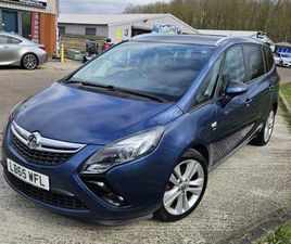 VAUXHALL, ZAFIRA, MPV, 2015, MANUAL, 1364 (CC), 5 DOORS