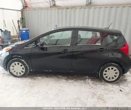 2016 NISSAN VERSSA NOTE SV HATCHBACK ONLY 91099 KMS