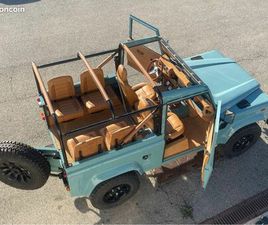 RARE DEFENDER 90 CABRIOLET – ENTIÈREMENT RESTAURÉ – COUP DE CŒUR