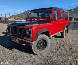 LAND ROVER DEFENDER PICK-UP TD5 LAND ROVER DEFENDER 110 TD5 CREW CAB – 123 000 KM – 1ERE MAIN – EX POMPIER