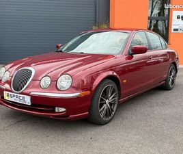 JAGUAR S-TYPE 3.0 V6 238 CH BOITE MANUELLE / RADAR AR / JANTES ALU 18' / CLIM AUTO / SIEGES EL. / SIEGES CUIR / ATTELAGE