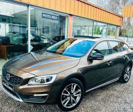 VOLVO V60 CROSS COUNTRY D4 2.0 190 H LUXE GEARTRONIC SUMMUM (BREAK), MARRON 10 CV,TOIT OUVRANT CAMÉRA DE RECUL SIÈGE CHAUFFANT CUIR VOLANT, CHAUFFANT