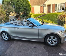 BMW SERIE 1 CABRIO 120I BMW SÉRIE 1 CABRIOLET 120I 170CH BVA LUXURY BEIGE – 93 500 KM