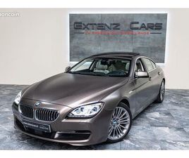 BMW 640D GRAN COUPÉ (F06) EXCLUSIVE 3.0 313CV - BRONZE FROZEN - CONTRAT D'ENTRETIEN BMW 2028 - TRÈS BELLE CONFIGURATION